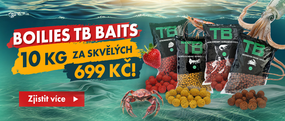 Nejlevnější boilies na trhu 10kg/599kč