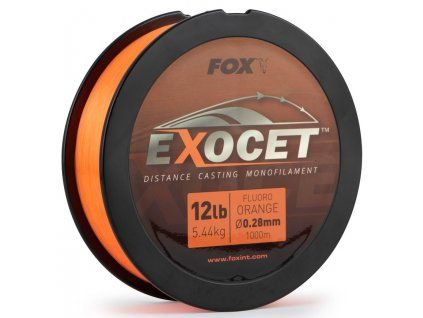 Fox Vlasec Exocet Fluoro Orange Mono 1000 m