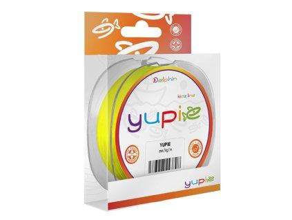 Delphin YUPIE fluo žlutá 300 m